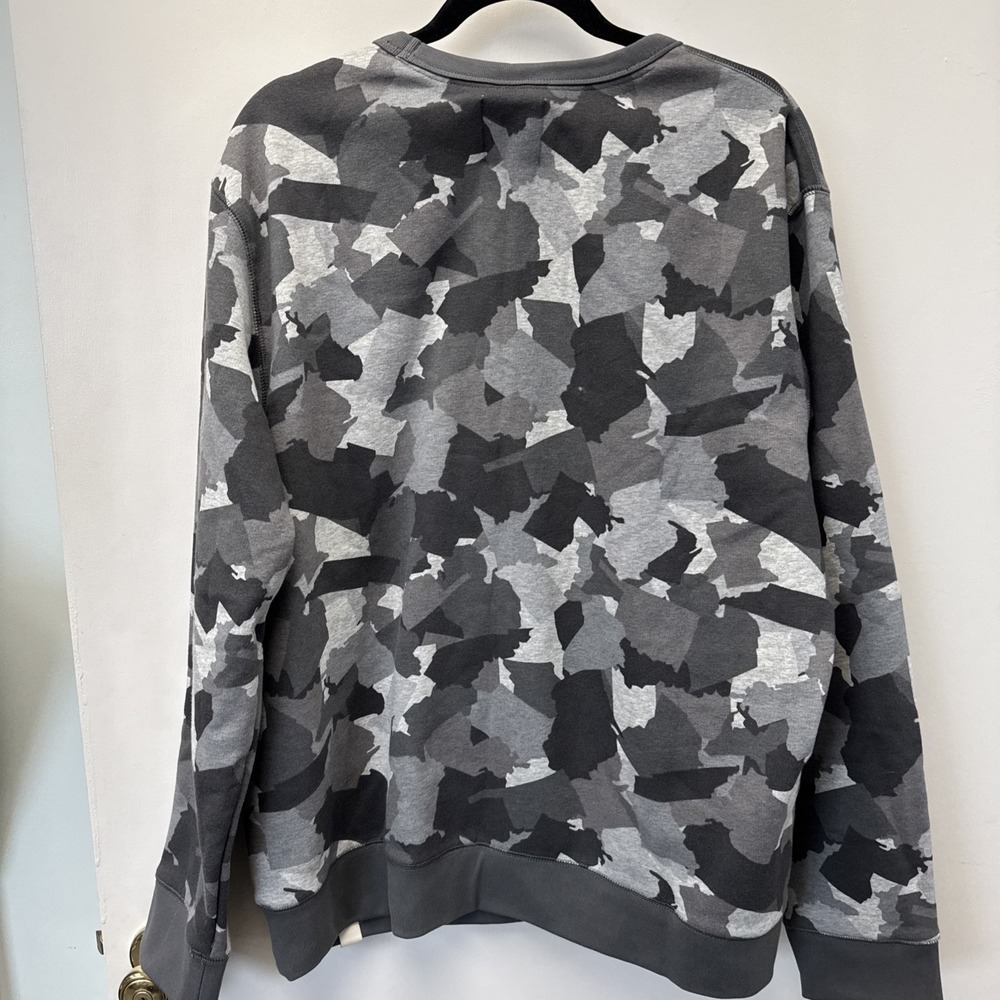 Blake‎ Shelton x Lands End Camo Crew Neck Sweatshirt Size XL - Picture 4 of 5